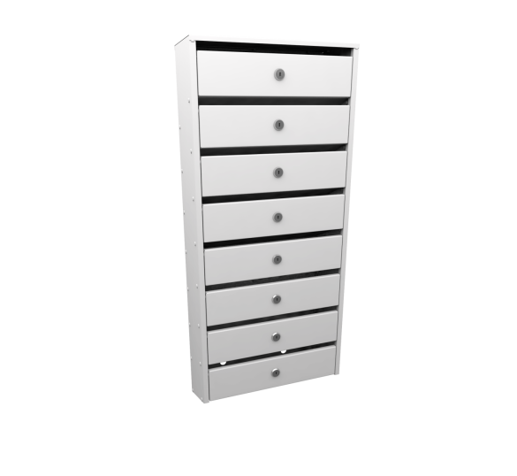 8-и секционный почтовый ящик «Сигма»